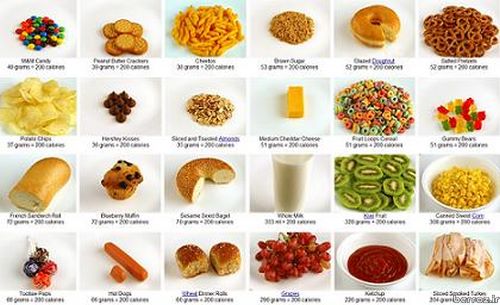 Nutrition calories food