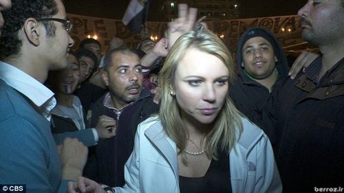 Ex-GMTV reporter Lara Logan leaves hospital six days after Cairo mob sex-attack - and vows to be back at work within weeks (1)