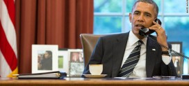 عکس تاریخی لحظه گفت و گوی اوباما و روحانی