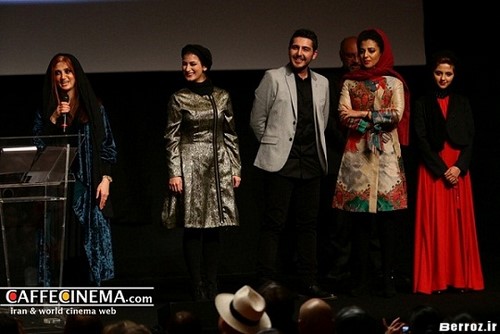 Iranian actress at the Rome Film Festival (1)