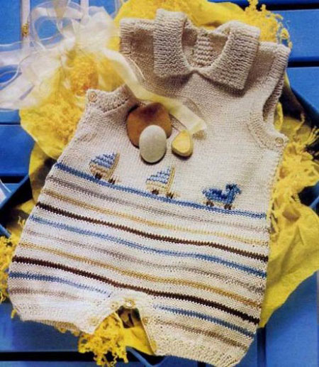 Knitted baby clothes - baby knitwear (5)