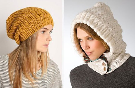 Model knitted hats 2
