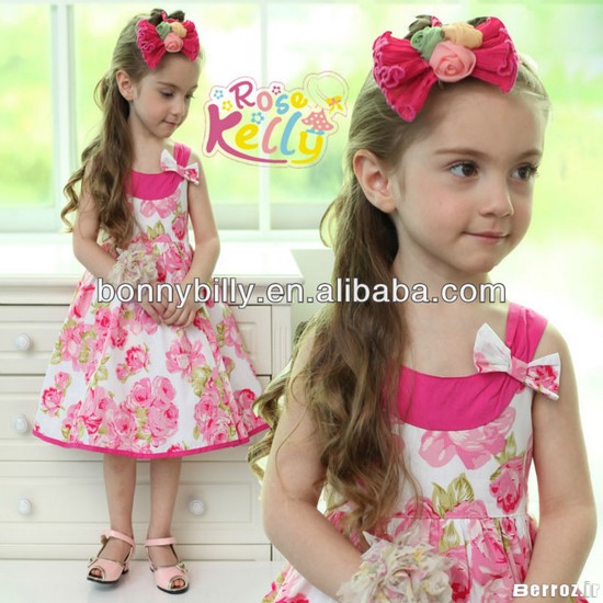Cute little girl in stylish clothes (2)