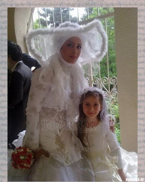 Iranian actress image in bridal (14)