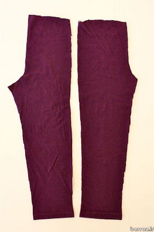 TUTORIAL Ruched Leggings (for girls and women) (7)
