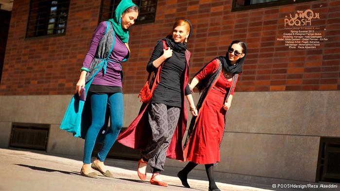 Iranian girls dressed up in creative 1