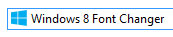 Windows-8-Font-Changer