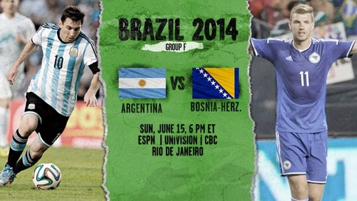 world cup argentina bosnia herzegovina