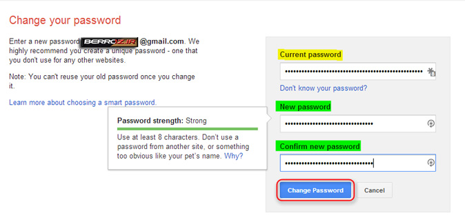 How to Change Your Gmail Password (3)