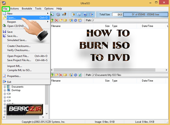 How to burn an ISO image (1)