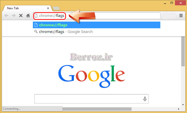 Disorganization categories and menus in Google Chrome Browser (1)