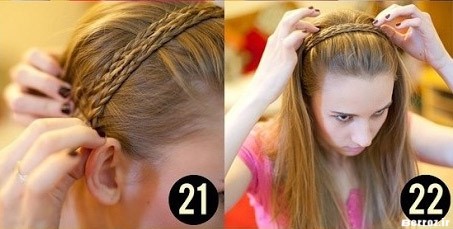 Girls' education in the visual texture of hair (11)