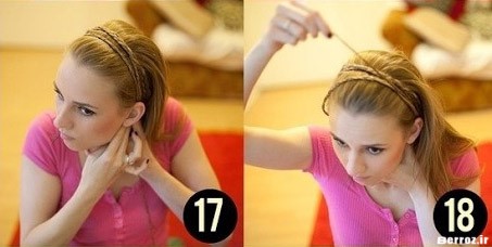 Girls' education in the visual texture of hair (9)