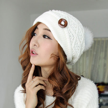 Knitted hats for girls (10)