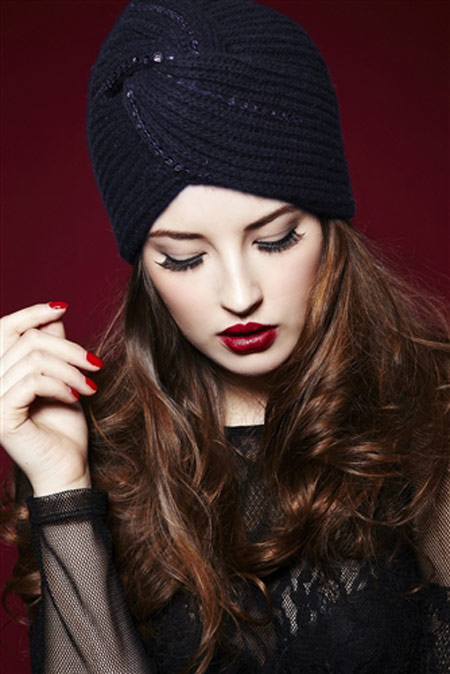 Knitted hats for girls (11)