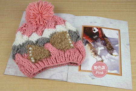 Knitted hats for girls (4)