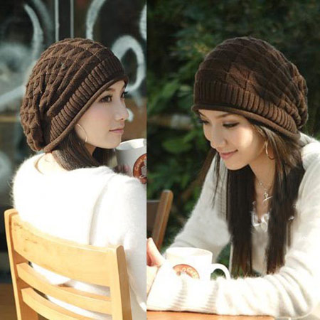 Knitted hats for girls (8)