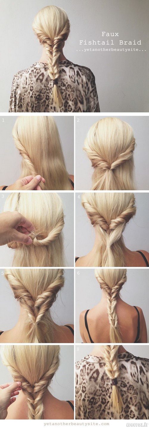 easy hairstyles for long and short hair (2)