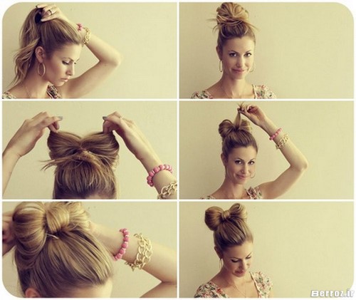 easy hairstyles for long and short hair (4)