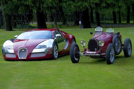 Old versus New - Bugatti