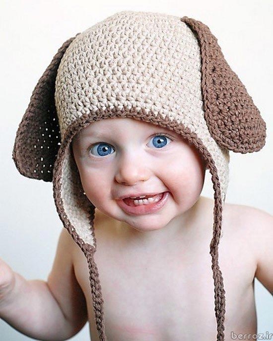 Knitted hats for children (7)