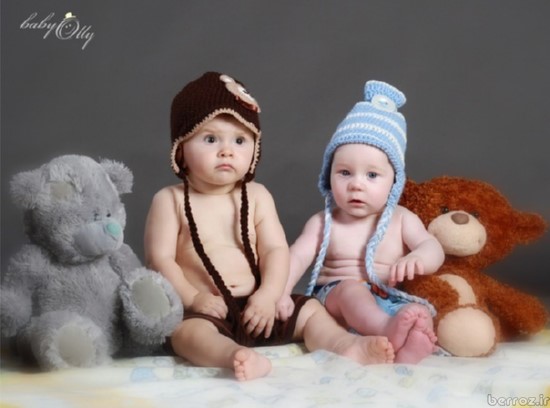 Knitted hats for children (1)