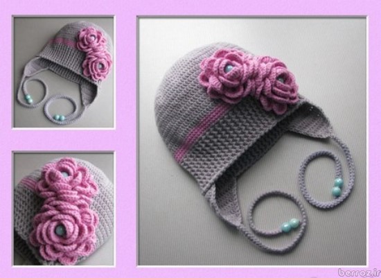 Knitted hats for children (14)