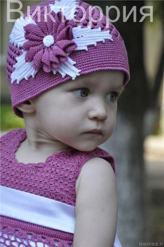 Knitted hats for children (4)