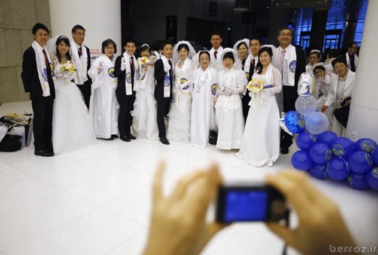 Photo 3800 married couples from all over the world in South Korea (10)