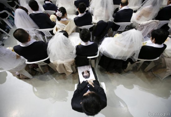 Photo 3800 married couples from all over the world in South Korea (4)