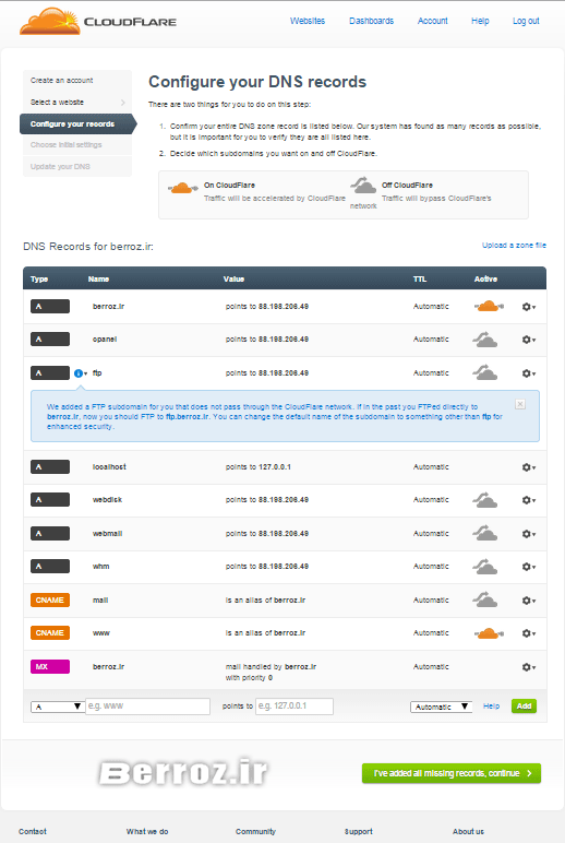 CloudFlare - DDOS Arbor protection (6)