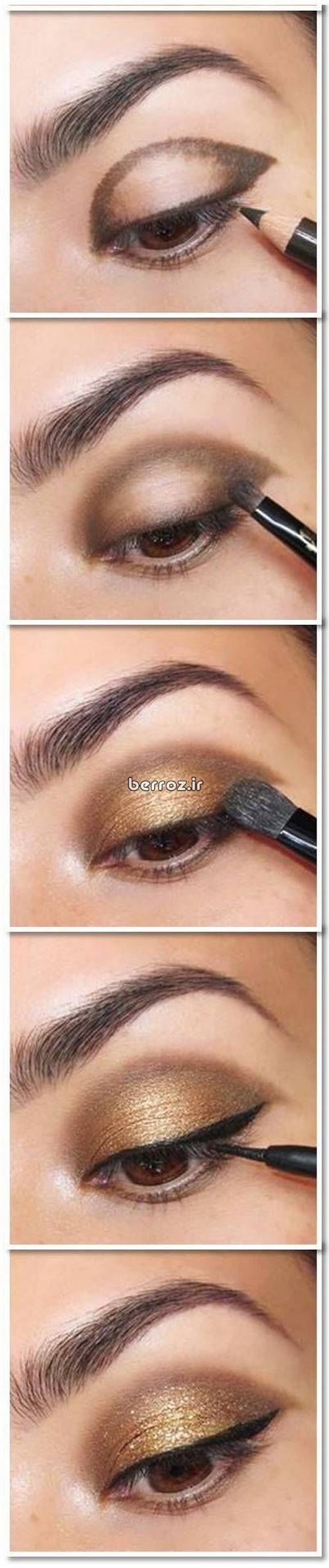 Eye make up step by step (4)