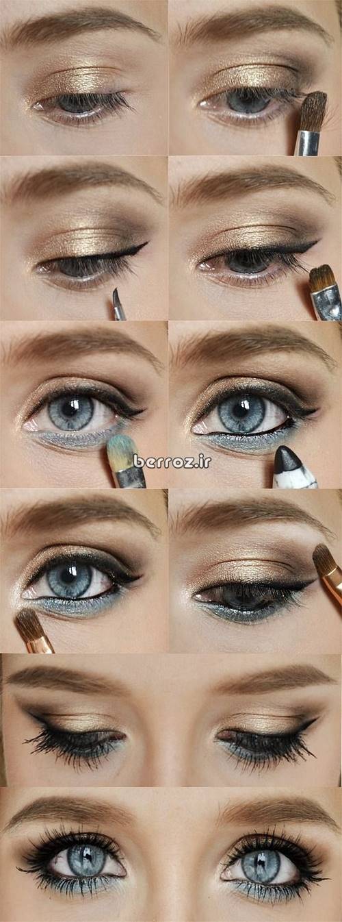 Eye make up step by step (5)