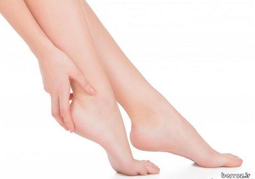 درمان خشکی کف پا