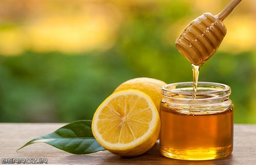 درمان سرفه با عسل و لیمو