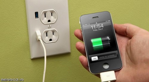 نحوه شارژ کردن موبایل